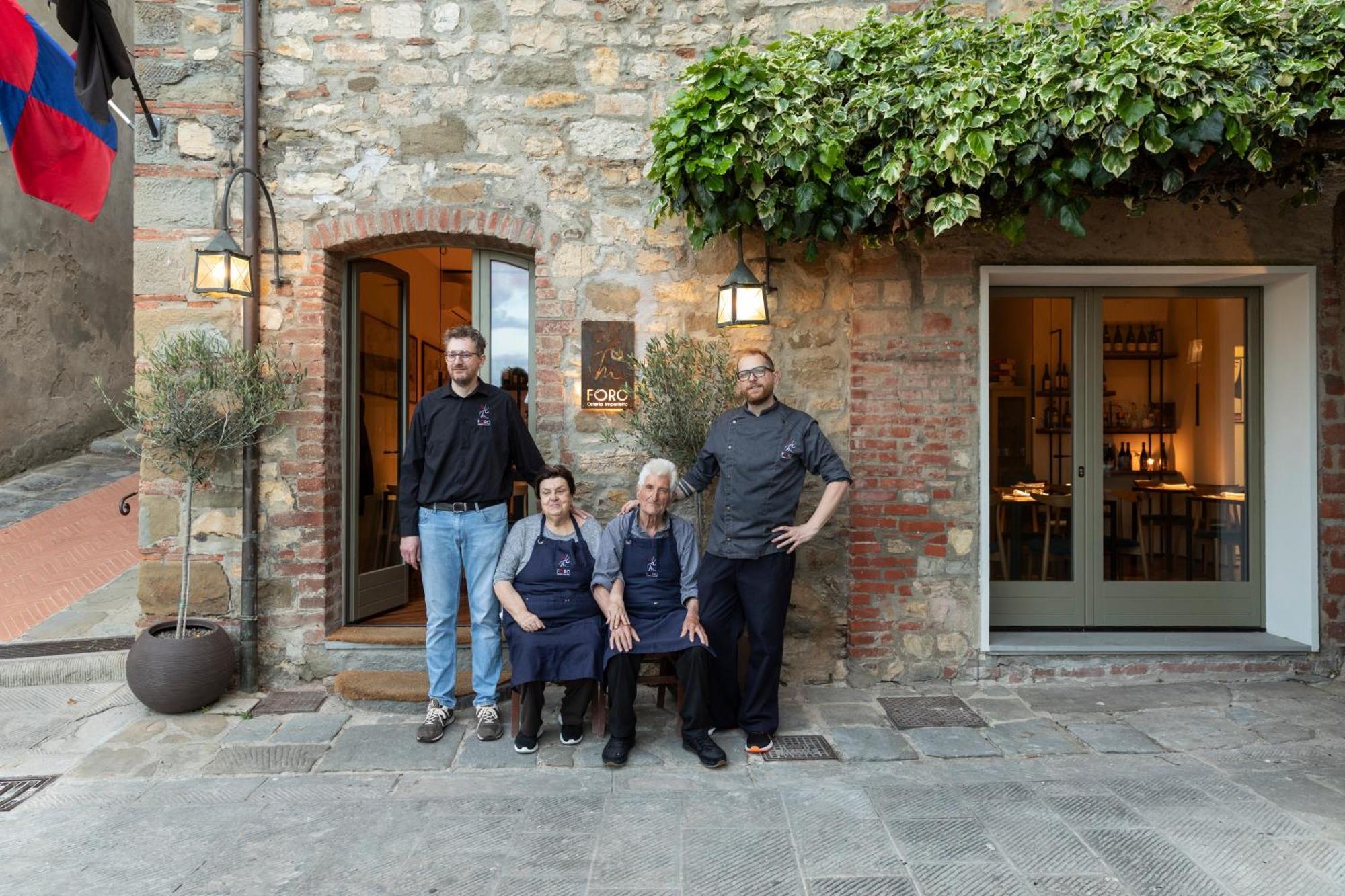 Отель Foro Osteria Imperfetta Чивителла-ин-Валь-ди-Кьяна Экстерьер фото